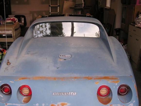Here's the 77 that badly needs resto, only has 45K mi