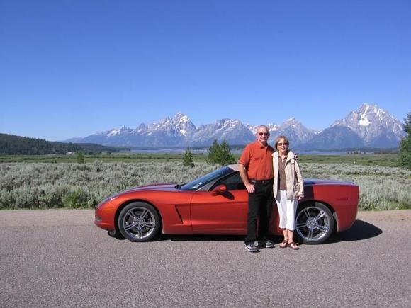 At Grand Teton National Park