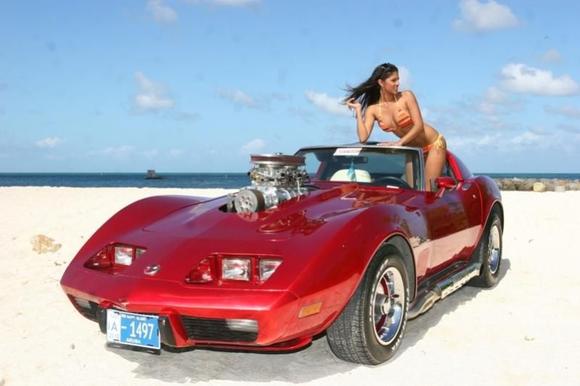 vette on beach 2