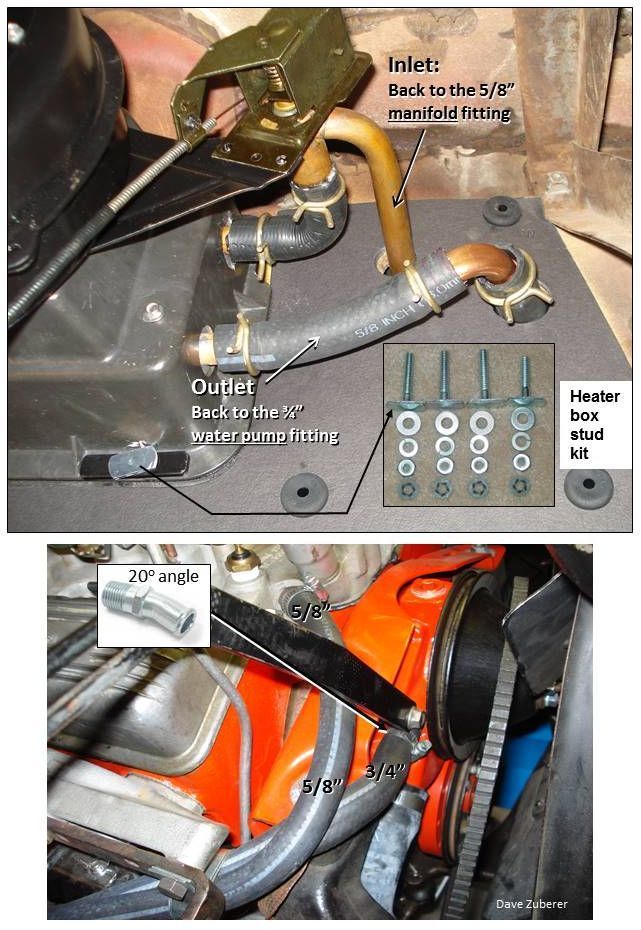 1960 Heater Hose Routing CorvetteForum Chevrolet Corvette Forum