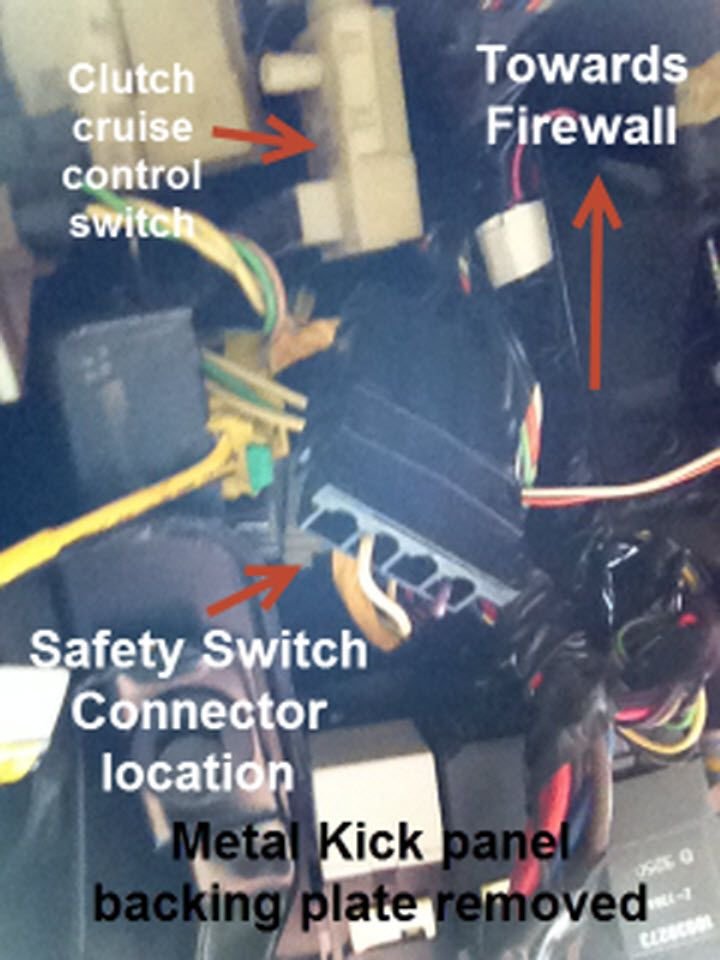 Clutch Starter / Safety Switch where is it? CorvetteForum Chevrolet Corvette Forum