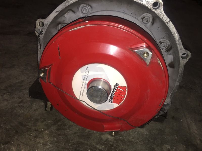 SOLD built 4L65E Yank converter torque tube C6 Z06 auto conversion