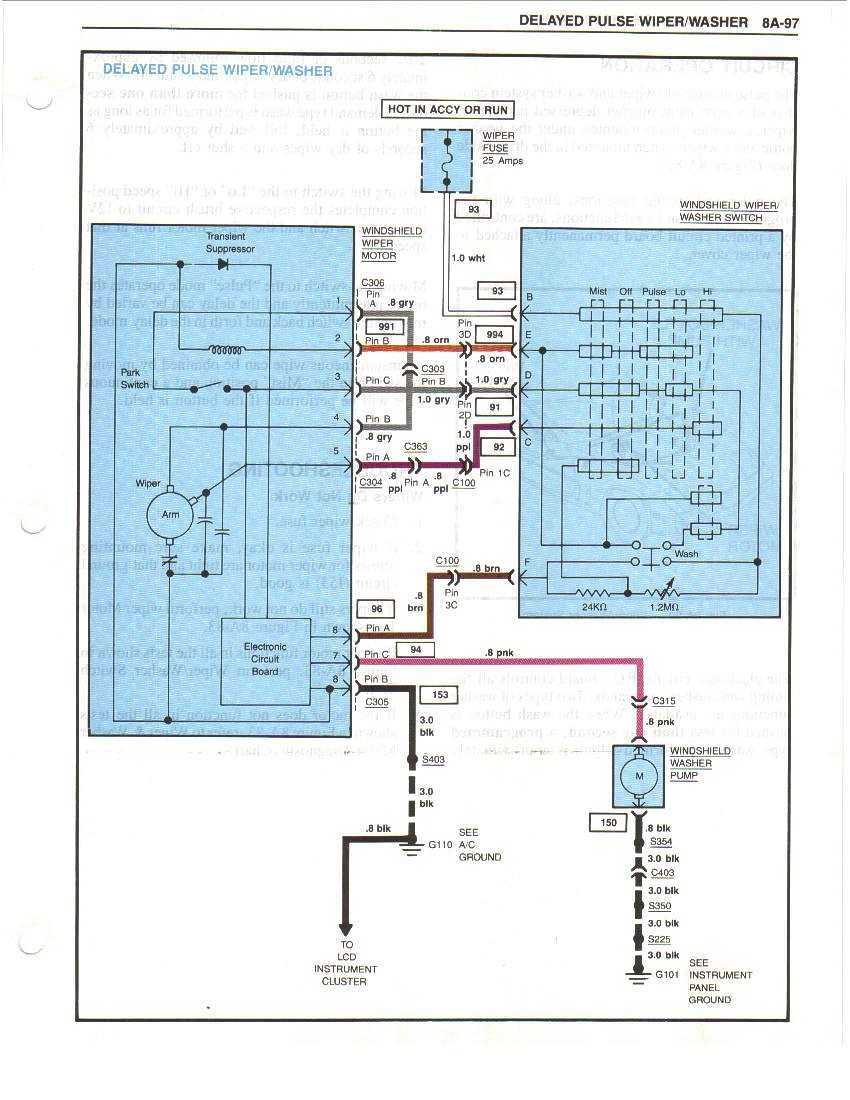1985 Wiper System Issues CorvetteForum Chevrolet Corvette Forum