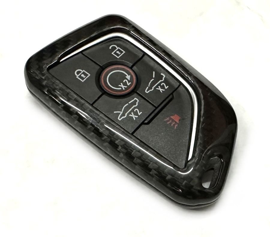 Carbon Fiber Key Fob Cover for 20202023 C8 Corvette Available at RPI