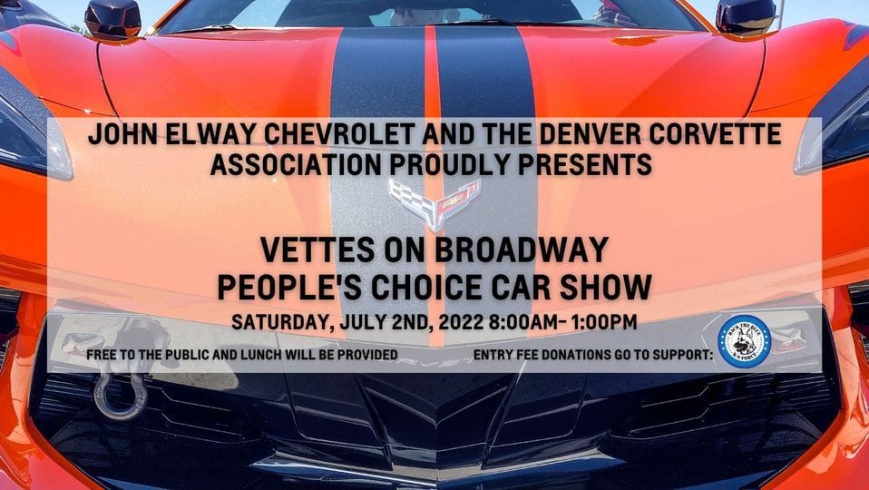 Vettes on Broadway Car Show Saturday July 2nd. CorvetteForum