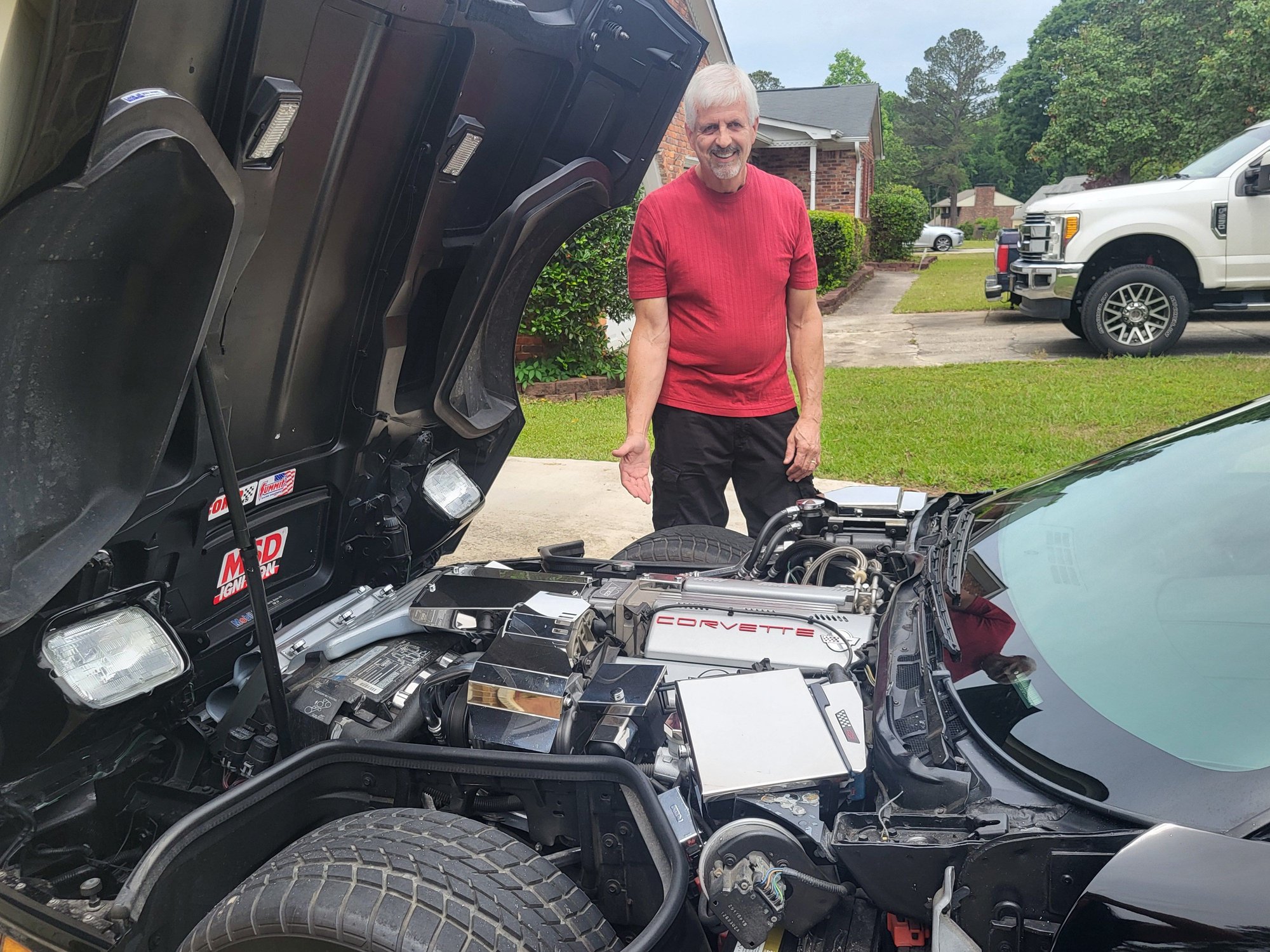 The 5.7L LT1 beast!