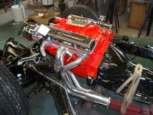 ENGINE - Rebuilt original 350 with Hooker Ceramic Coated
             Headers