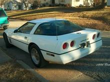 1984 C4 Corvette Rear