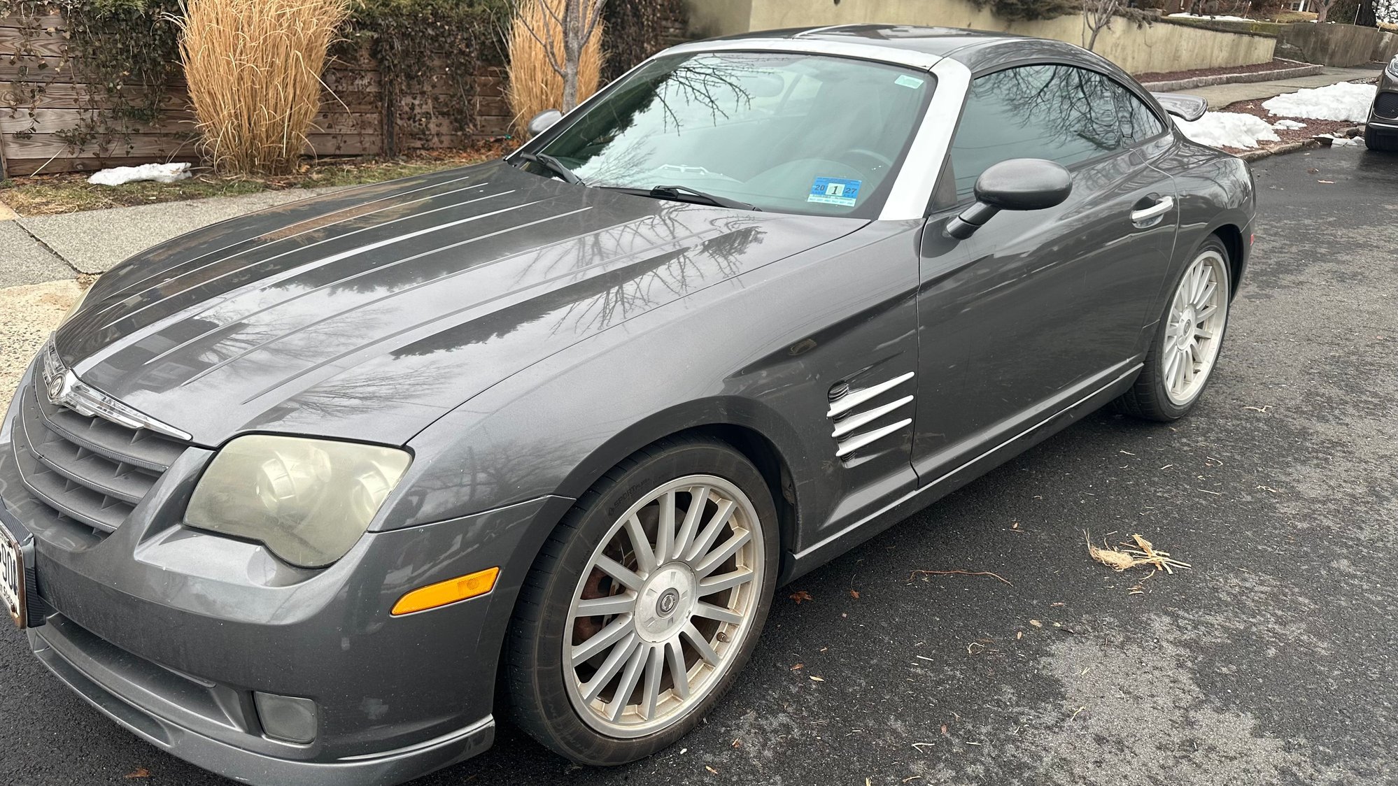 2005 Chrysler Crossfire - A one owner 2005 Chrysler Crossfire SRT6 that needs a little care Selling AS IS - Used - VIN 1c3an79n65x039823 - 218,700 Miles - 6 cyl - 2WD - Automatic - Coupe - Gray - Rutherford, NJ 07070, United States