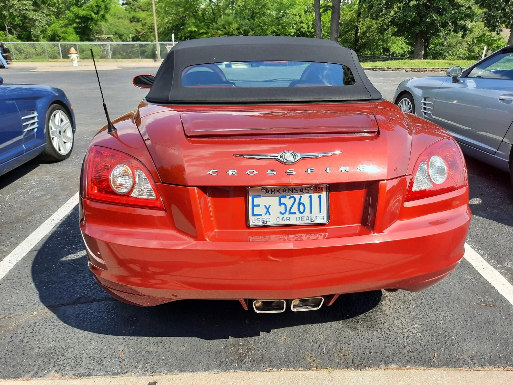 2005 Chrysler Crossfire - 2005 blaze red metallic pearlcoat red limited roadster - Used - Acworth, GA 30102, United States