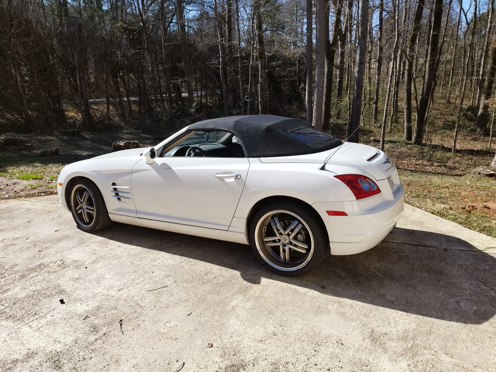 2005 Chrysler Crossfire - 2005 Crossfire Limited Convertible - Used - VIN 1c3an65l05x040528 - 62,368 Miles - 6 cyl - 2WD - Automatic - Convertible - White - Mcdonough, GA 30253, United States