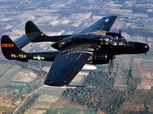 P61 "Black Widow" The U.S. Army Air Force's first operational night fighter.