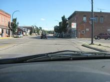 0038Heading home Downtown Iola