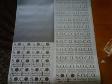 S.O.C.O. Stickers