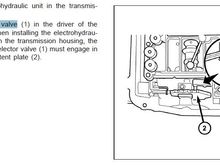 transmission selector valve