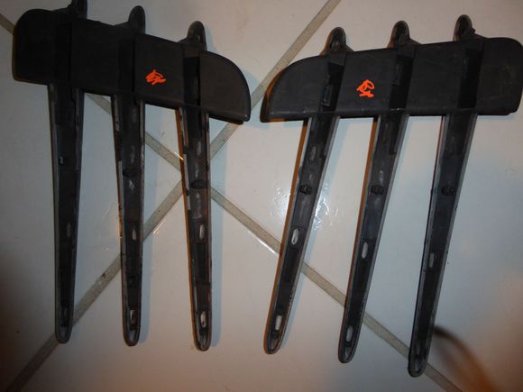 back side of fender stakes