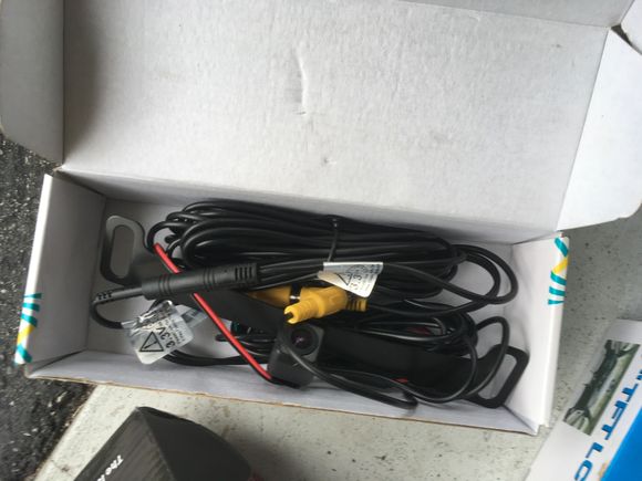 camera and wiring