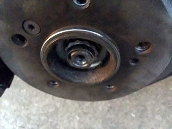 Is the larger diameter part of the rotor or hub?
It looks to be part of the rotor.