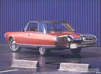 1963 Chrysler Turbine Car Bronze Lt Rr Qtr