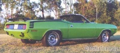 plymouth cuda 1970a