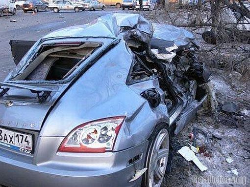 Chrysler Crossfire Crashed