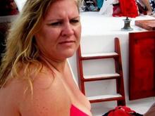 Wife Cancun Boat