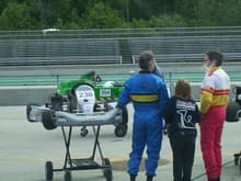 In the pits - 2007 Road America