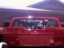 New Sticker on the back  =)