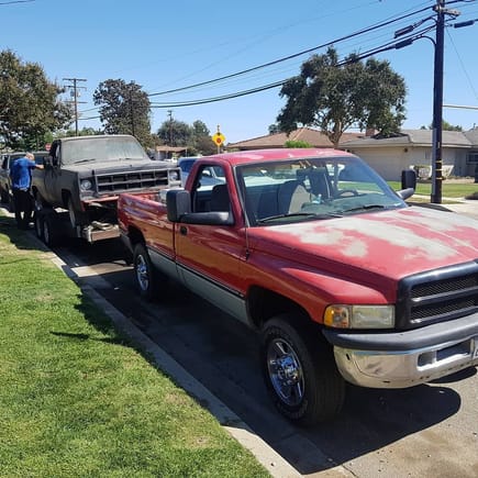 Friends Truck Goes Bye Bye