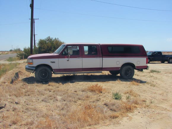 This is my first Diesel Pickup. 94.5 Power stroke, 5 speed manual. 4.10 gears. Ran great. Drove it on a 4900 mile trip around the country towing 30' Weekend Warrior. 12.5 mpg. Pulled the grade from Las Vegas into Baker, CA at 35 mph in 3rd.