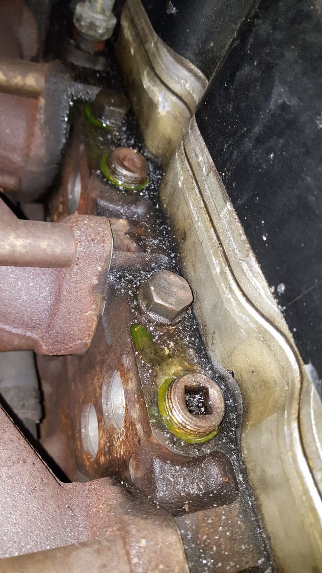 HELP!? leaking coolant from bolts on the head Dodge Diesel Diesel
