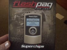 My Superchips FlashPaq. (It came in a jeep box because I traded in an old one to Superchips)