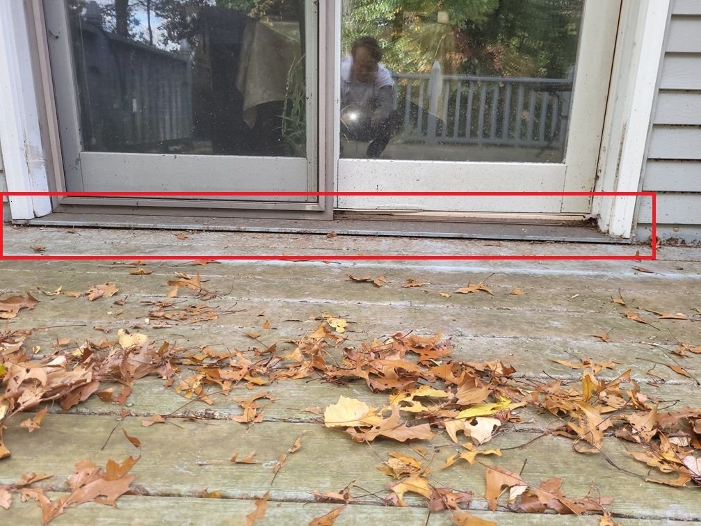 Water leaking under Patio Door Community Forums