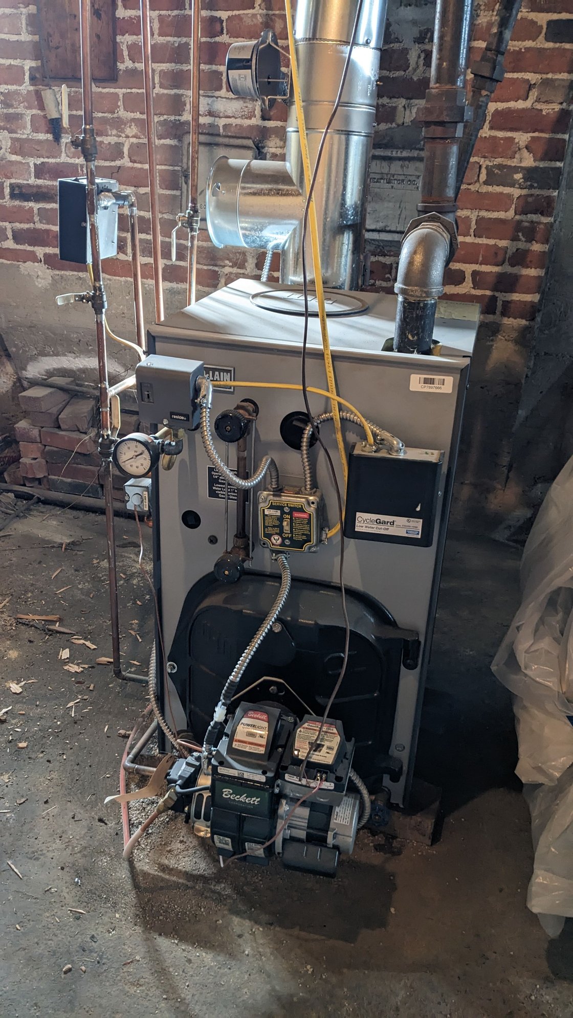 Two of 4 upstairs radiators not getting hot water