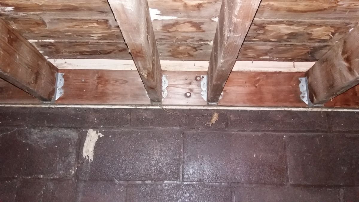 Rotted ledger board on deck Community Forums