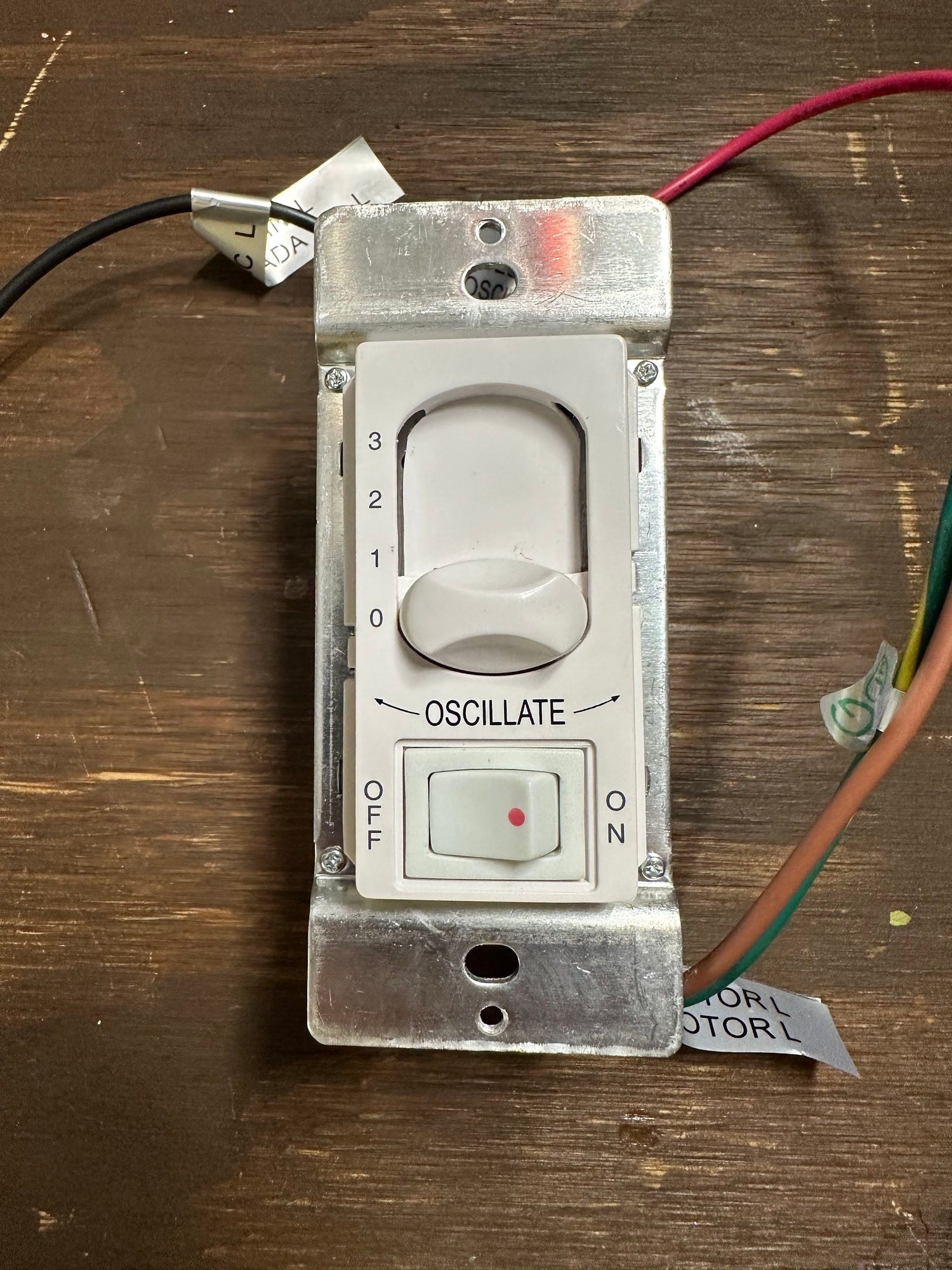 Two ceiling fans with one control switch is my problem DoItYourself