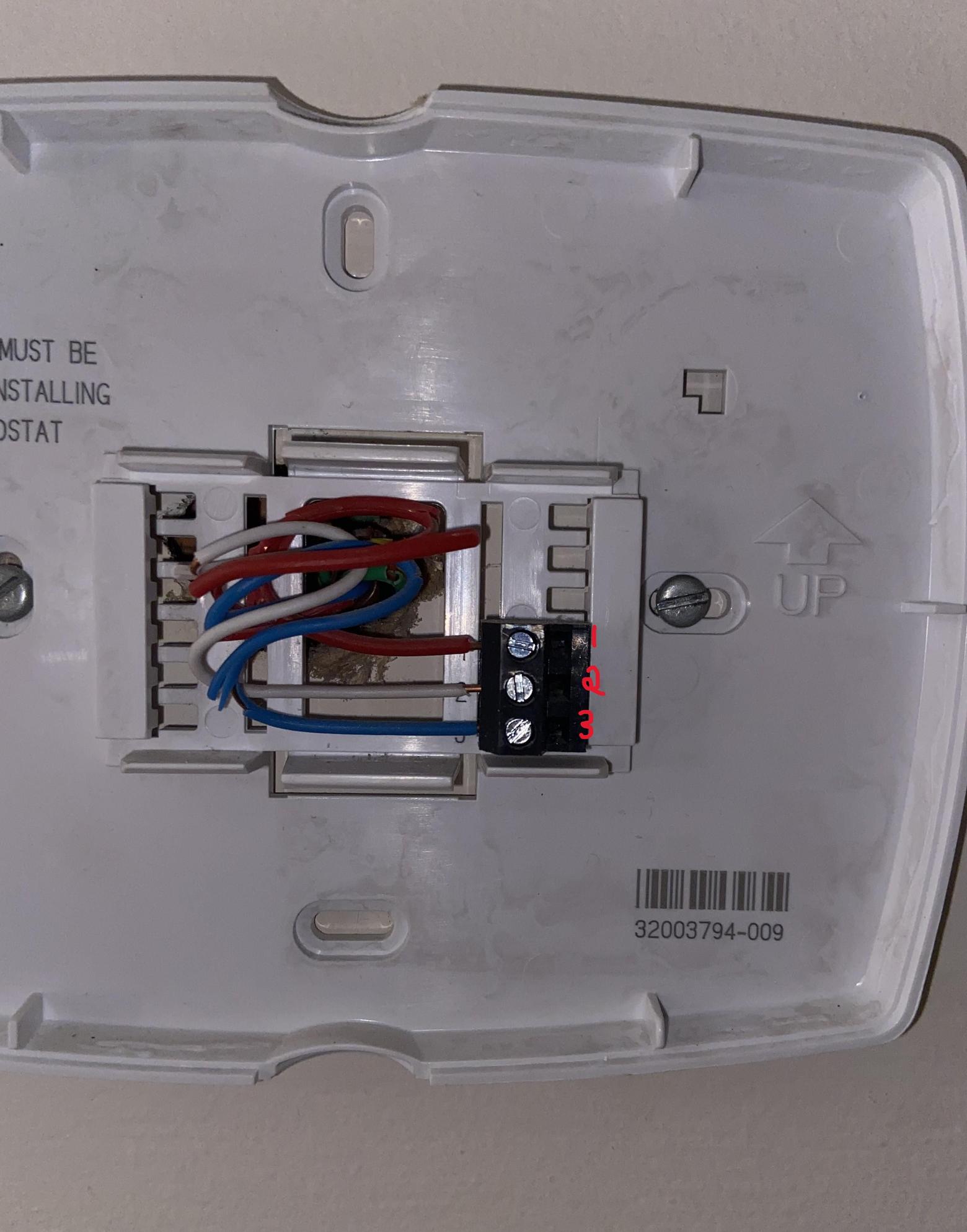 Honeywell YTH9421C1002 to a RTH6580WF (Wifi) help - DoItYourself.com  Community Forums, image size:1560x1988