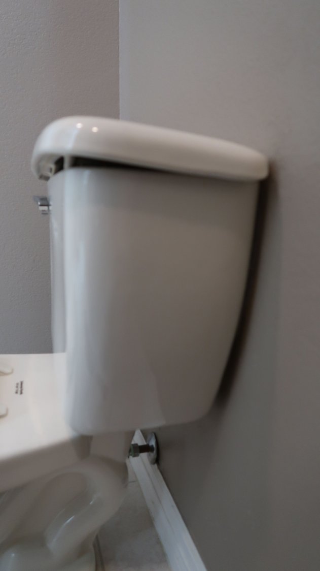 Toilet tank too close to wall...no way to put the tank lid on