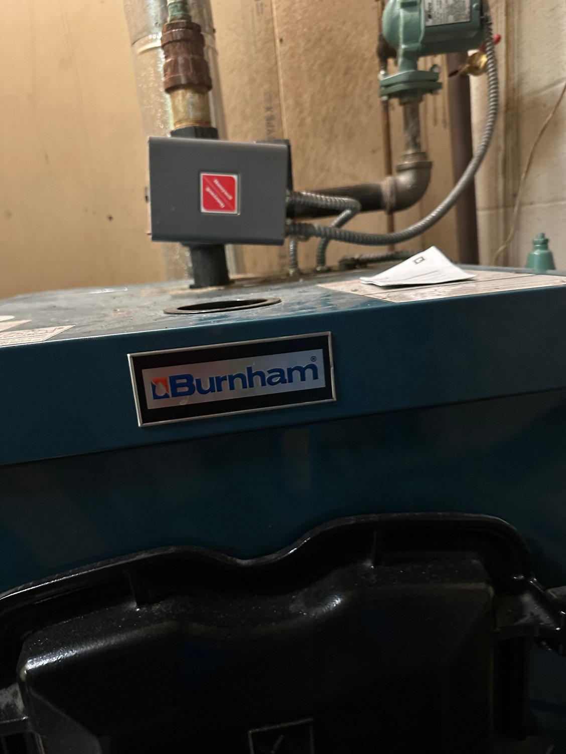 How can I flush my baseboard heating system