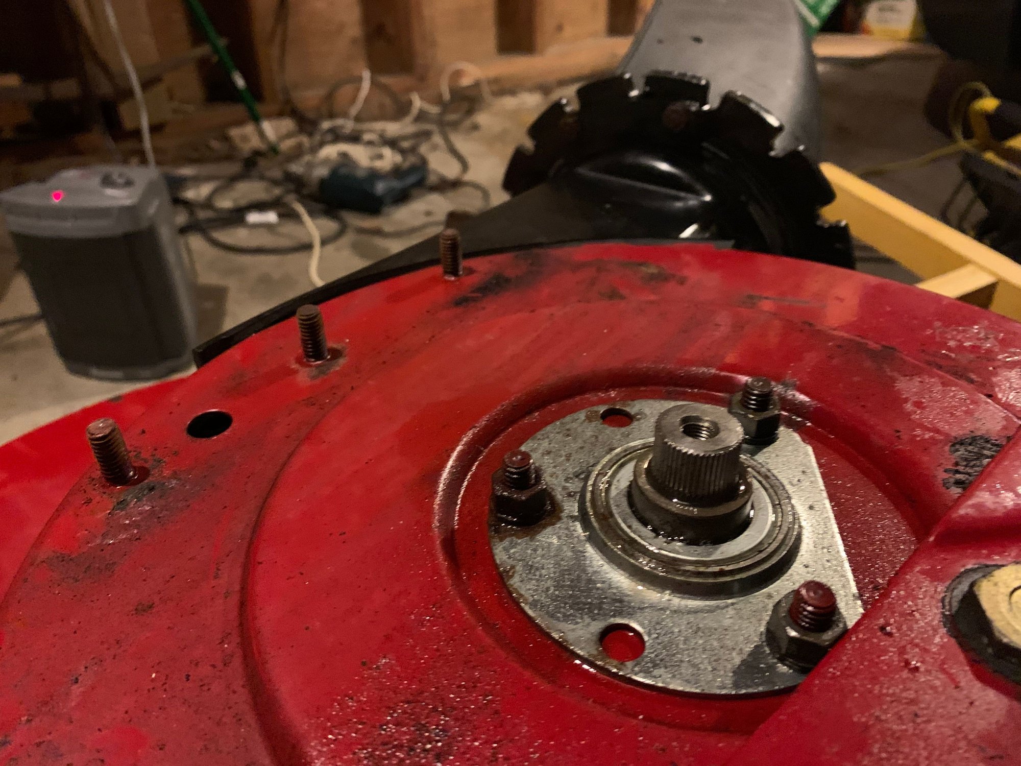 Craftsman Snowblower Unable to to separate Auger Assembly