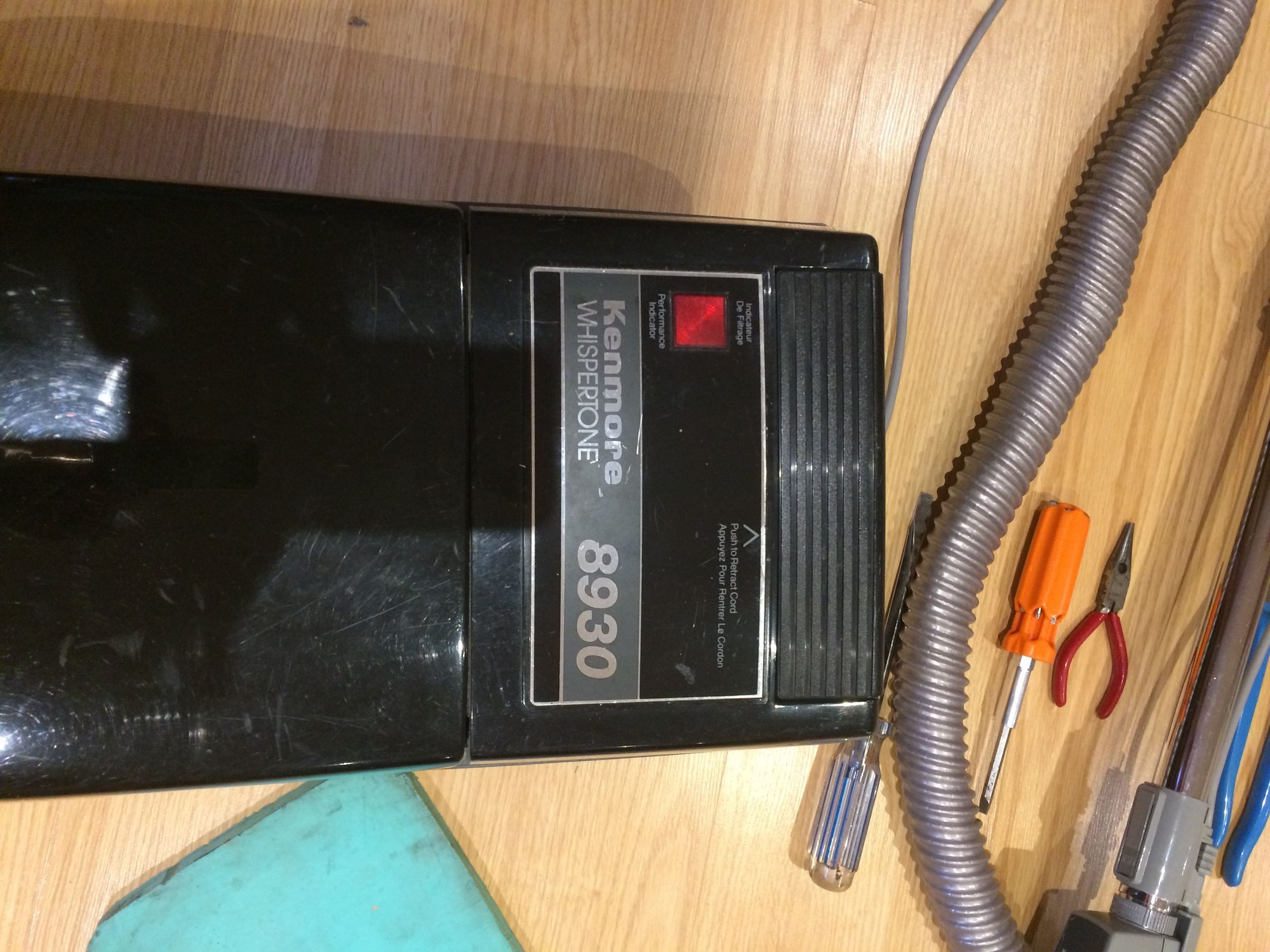 Can't Figure Out How To Open Kenmore canister vac 116 DoItYourself