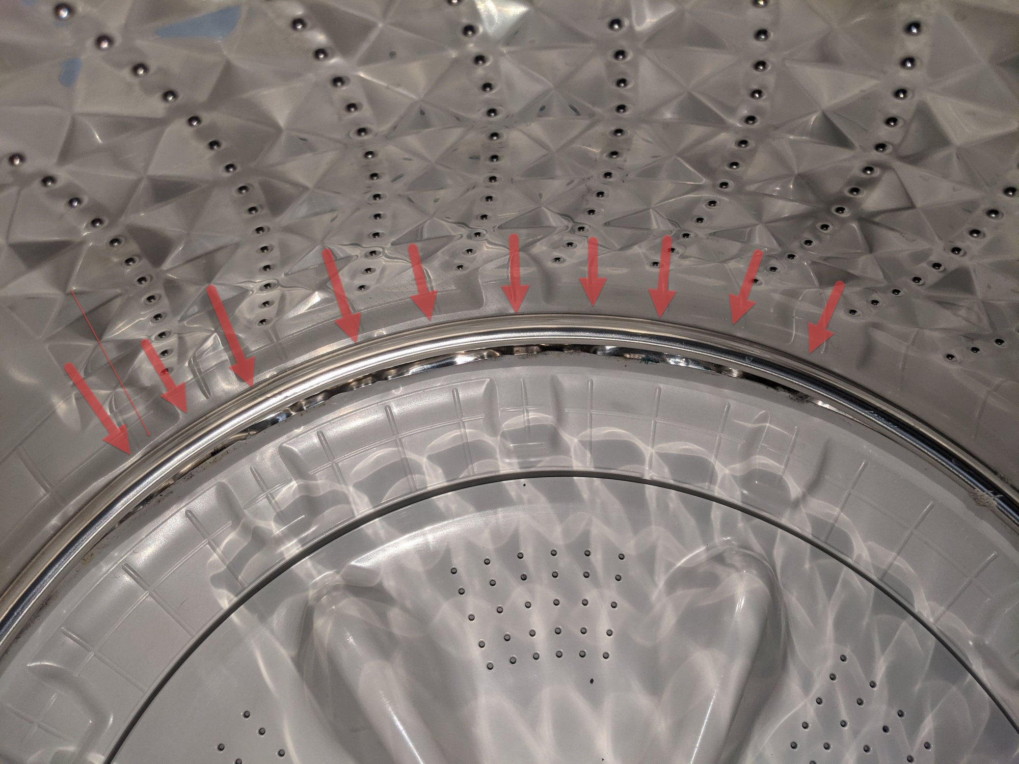 Samsung Top Load Washer Drum Separation Issue....fixable?? Community Forums