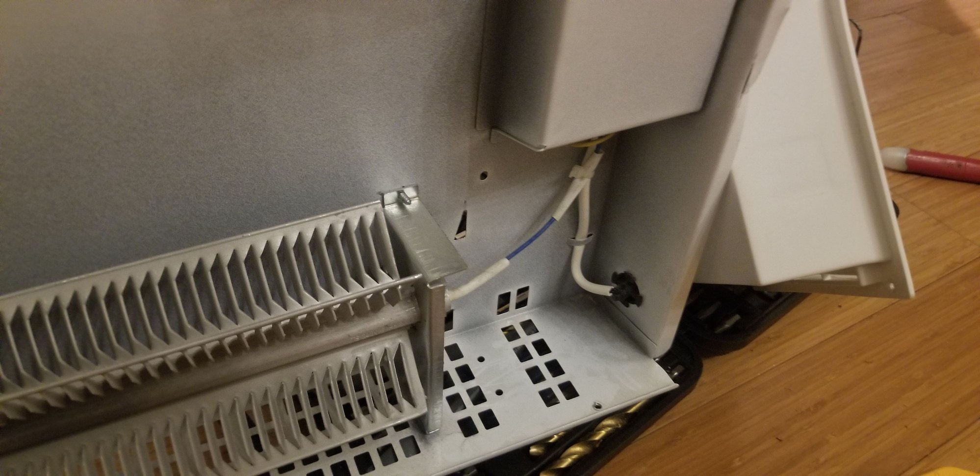 wall heater not functioning on connection Community