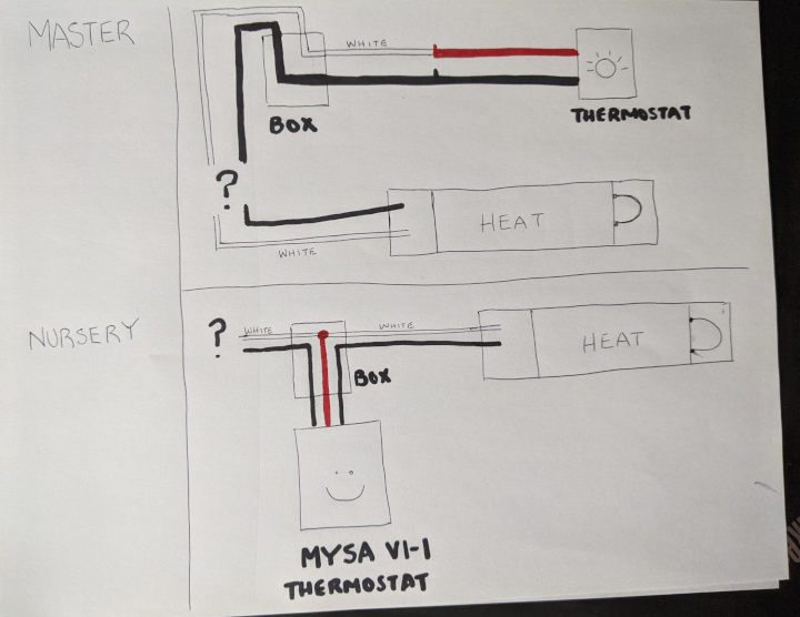 Upgrading thermostat. Confused by wiring - DoItYourself.com Community