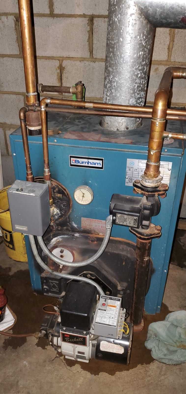 Burnham V74T boiler quit working Community Forums
