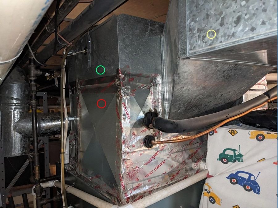 Aprilaire 800 Steam Humidifier Diffuser Placement