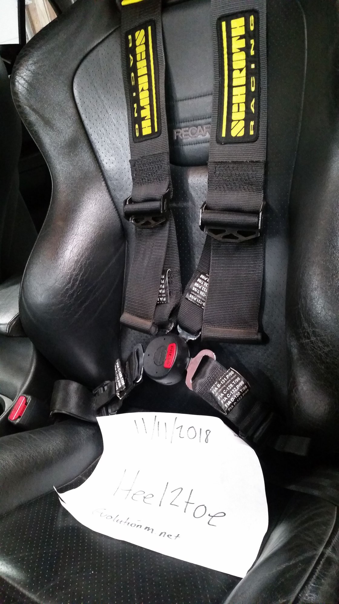 Steering/Suspension - Buschur Racing Quick Release Harness Bar & Schroth Harnesses - Used - Westborough, MA 01581, United States