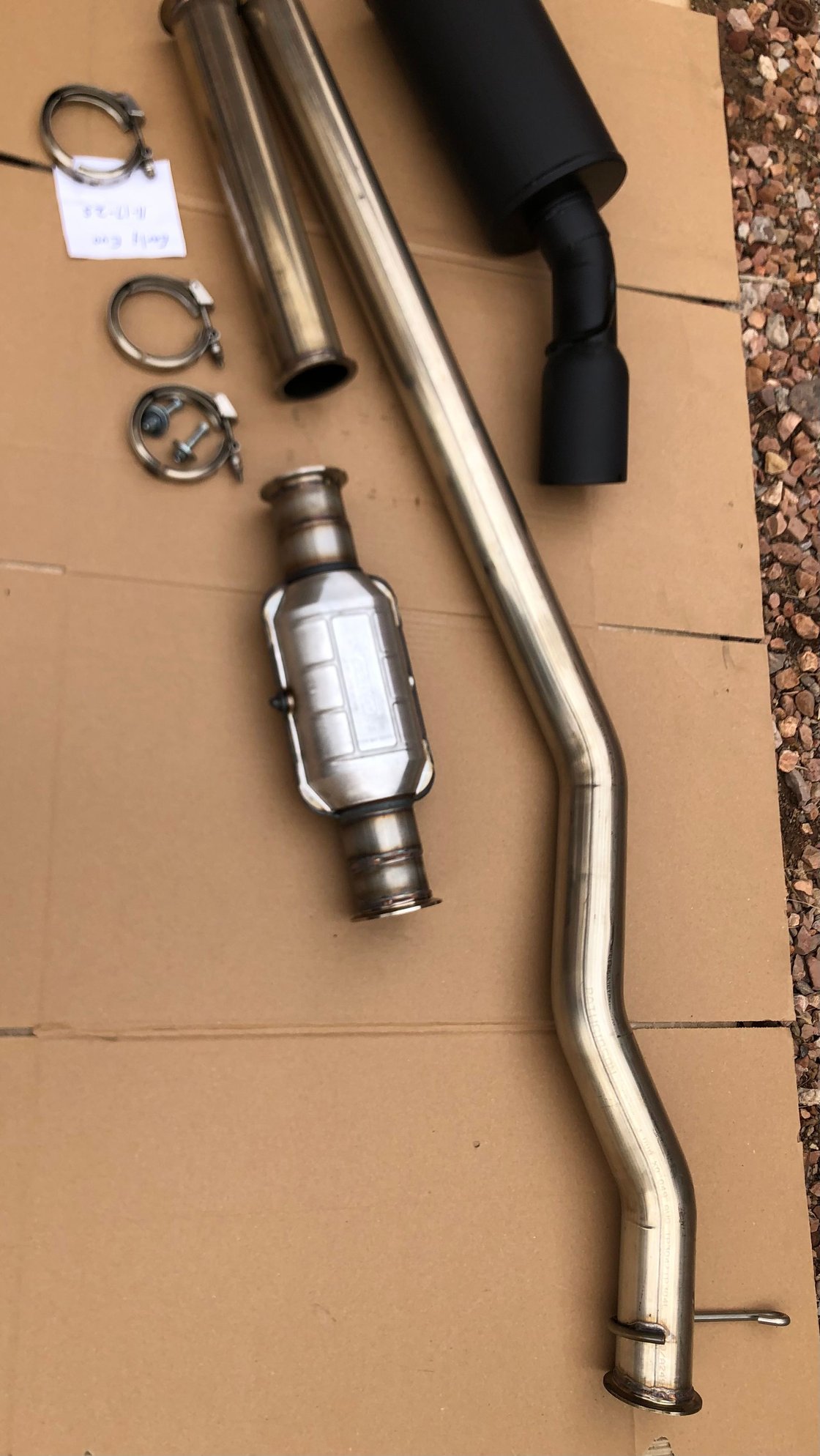 Engine - Exhaust - BR V-Band 3 inch exhaust TP and High flow Cat - Used - -1 to 2027  All Models - Henderson, NV 89120, United States