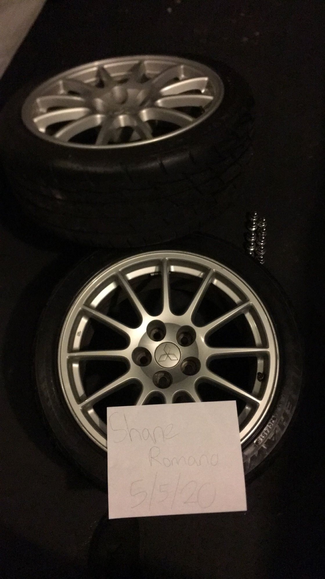 Wheels and Tires/Axles - Enkei stock Evo x wheels - Used - Parsippany, NJ 07054, United States