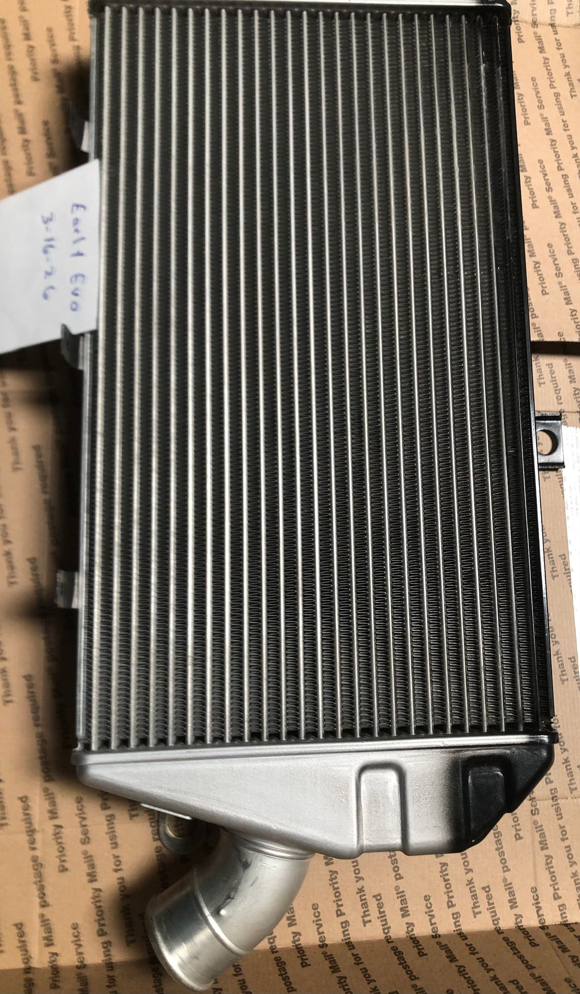 Engine - Intake/Fuel - Evo 8/9 OEM Intercooler. - New - 2003 to 2006 Mitsubishi Lancer Evolution - Henderson, NV 89052, United States